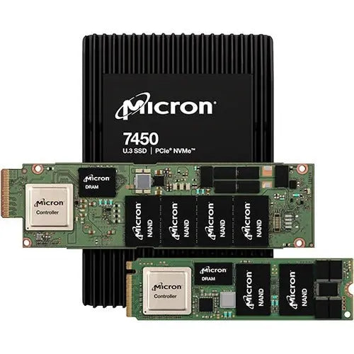 Micron 7450 PRO 960 GB NVMe M.2 SSD - High-Performance PCIe Gen4 Storage for Data Centers and Servers