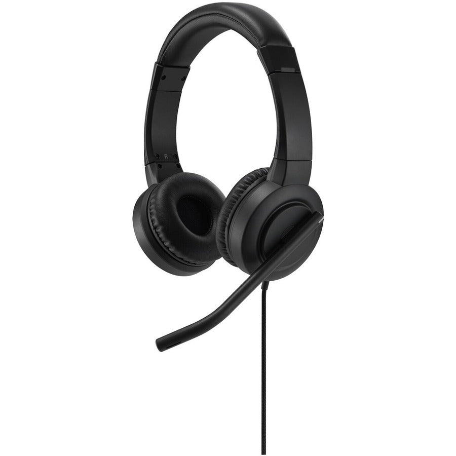 Kensington H1000 USB-C On-Ear Headset with Noise Cancellation and Boom Microphone