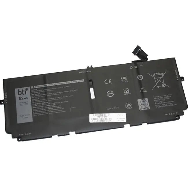 BTI Battery 722KK-BTI for Dell 13 (9300, 9310, 9380) Notebooks - 52 Wh Li-Ion Rechargeable Battery