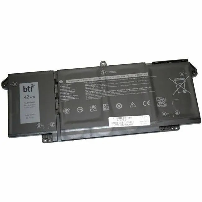 Battery Technology Inc BTI 9JM71-BTI 11.4V 42Wh Lithium-Ion Battery for Dell Latitude 5320, 7320, 7420, and 7520