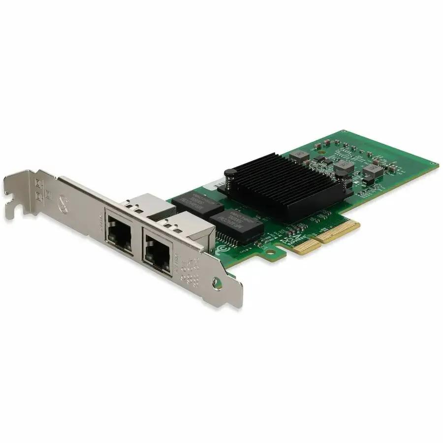 ADDON Industry Standard 10/100/1000Mbps Dual RJ-45 PCIe Network Interface Card by ADDON