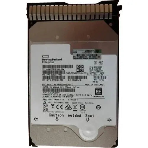 HPE Certified Genuine Parts 256GB Internal Solid State Drive - Reliable Power-Efficient Storage