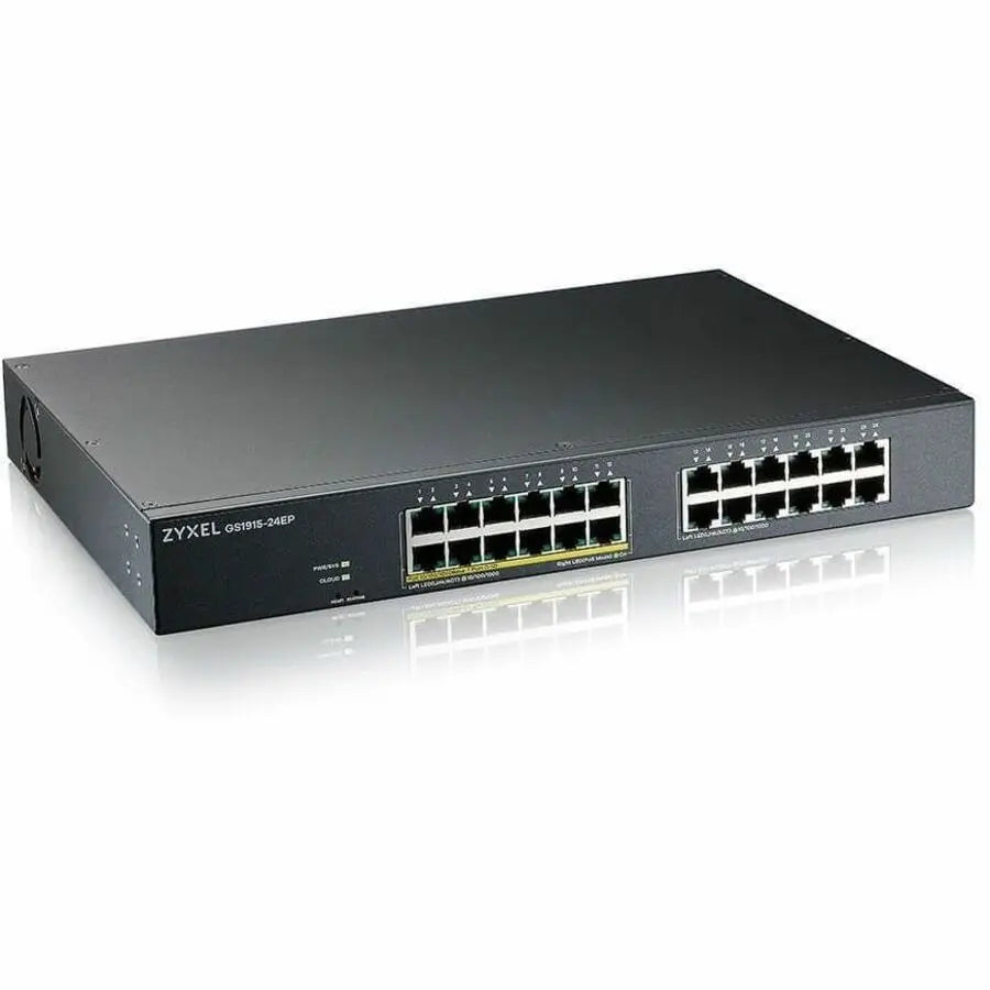 ZYXEL GS1915-24EP 24-Port Gigabit Smart Managed PoE Switch with NebulaFlex Technology