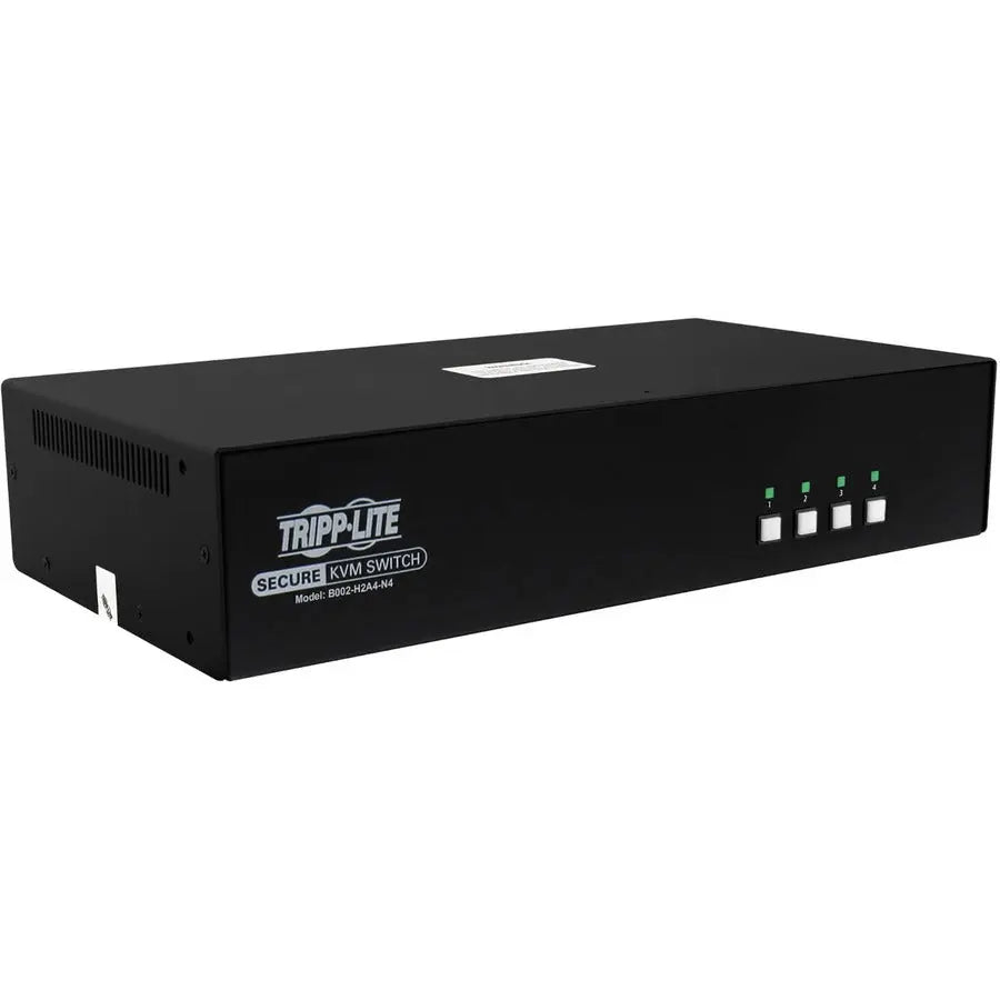 Eaton Corporation Tripp Lite B002-H2A4-N4 4-Port Dual-Monitor HDMI KVM Switch with NIAP PP4.0 Certification