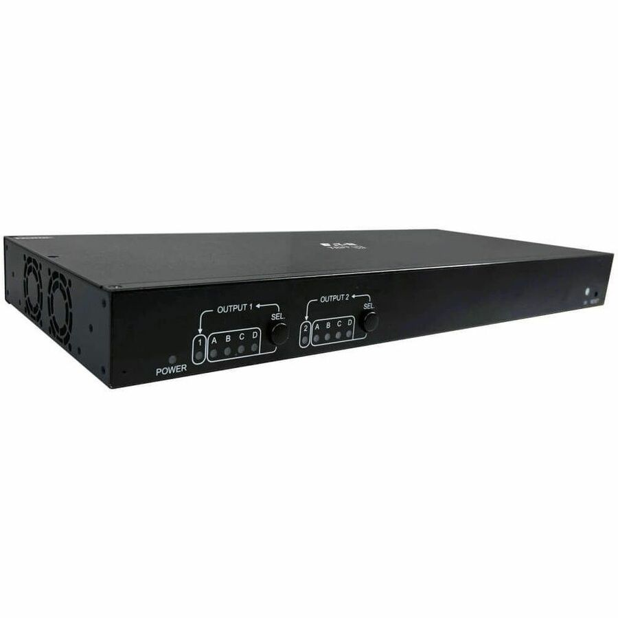 Eaton Tripp Lite Series 4x2 HDMI Over Cat6 Matrix Switch Kit with Pigtail Receivers - 4K 60Hz, HDR, 4:4:4, PoC, 230 ft
