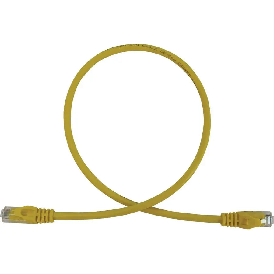 Eaton Tripp Lite Series N261-002-YW 2ft Cat6a Ethernet Cable with Snagless RJ45 Connectors and PoE Support
