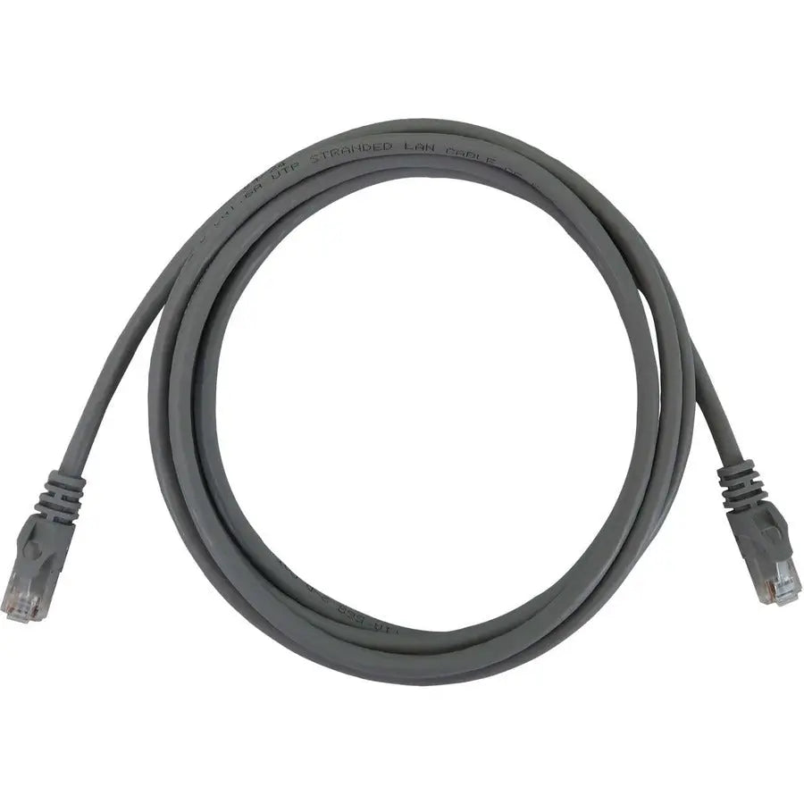 Eaton Tripp Lite Series N261-006-GY 6ft Cat6a UTP Ethernet Cable with Snagless RJ45 Connectors and PoE Support