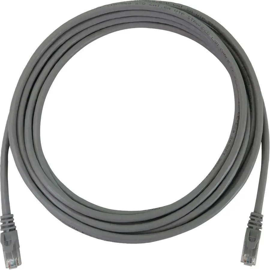 Eaton Tripp Lite Series N261-020-GY 20 ft Cat6a UTP Ethernet Cable with Snagless RJ45 Connectors and PoE Support