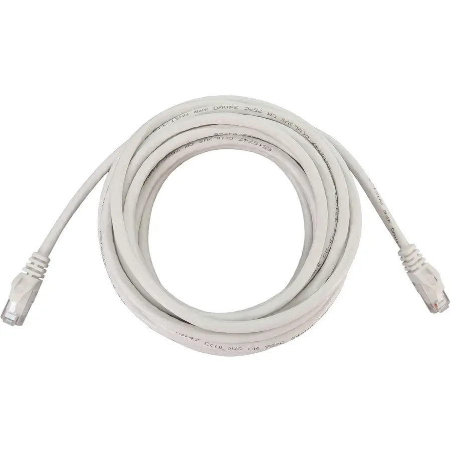 Eaton Tripp Lite Series N261-020-WH 20 ft Cat6a UTP Ethernet Cable with Snagless RJ45 Connectors and PoE Support