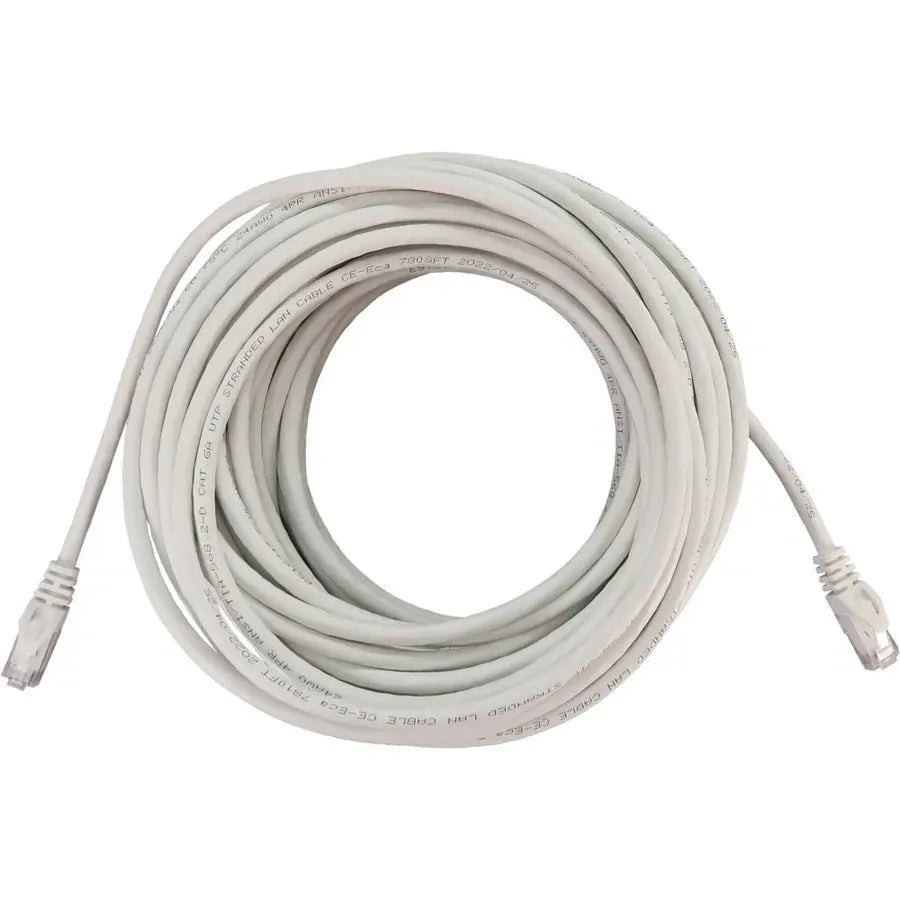 Eaton Tripp Lite Series N261-050-WH 50 ft Cat6a UTP Ethernet Cable with Snagless RJ45 Connectors and PoE Support