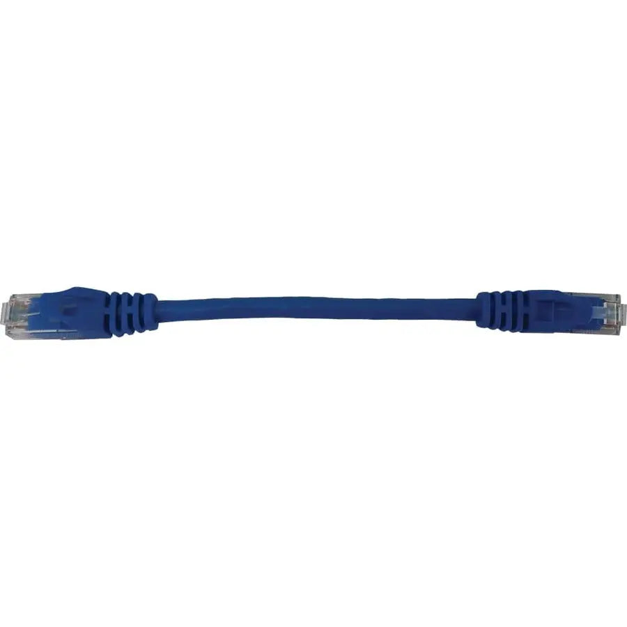 Eaton Tripp Lite Series Cat6a 10G Snagless UTP Ethernet Cable (RJ45 M/M), PoE, Blue, 6 in.