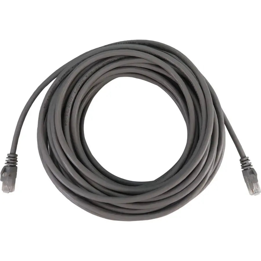 Eaton Tripp Lite Series N261-100-GY 100 ft Cat6a UTP Ethernet Cable with Snagless RJ45 Connectors and PoE Support