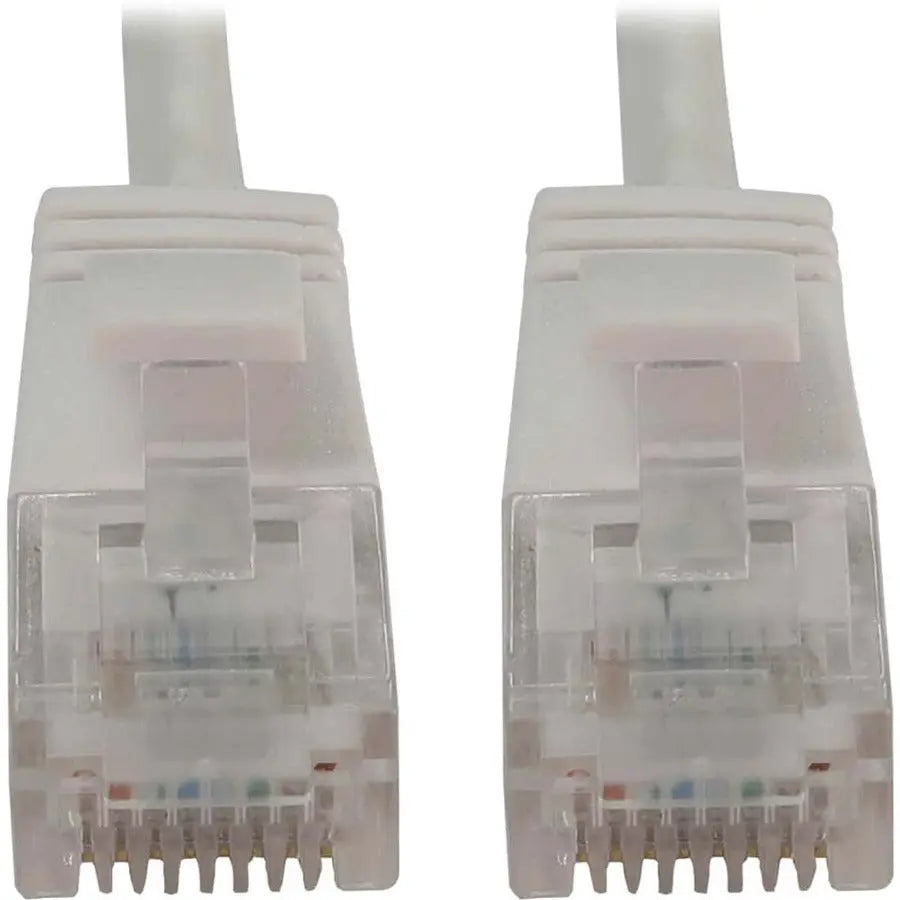 Eaton Tripp Lite Series N261-S03-WH 3 ft Cat6a Ethernet Patch Cable with Snagless RJ45 Connectors and PoE Support