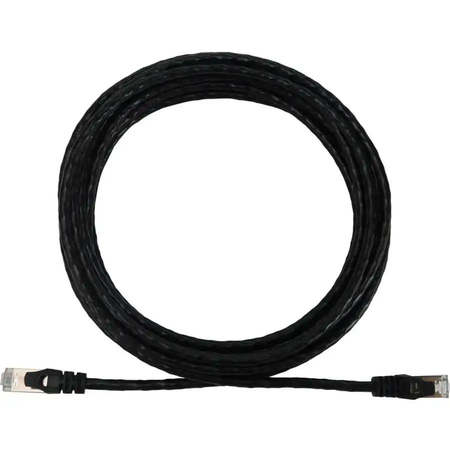 Eaton Corporation Tripp Lite N262-S10-BK Cat6a 10G Shielded Slim Ethernet Cable, 10 ft, Black by Eaton Corporation