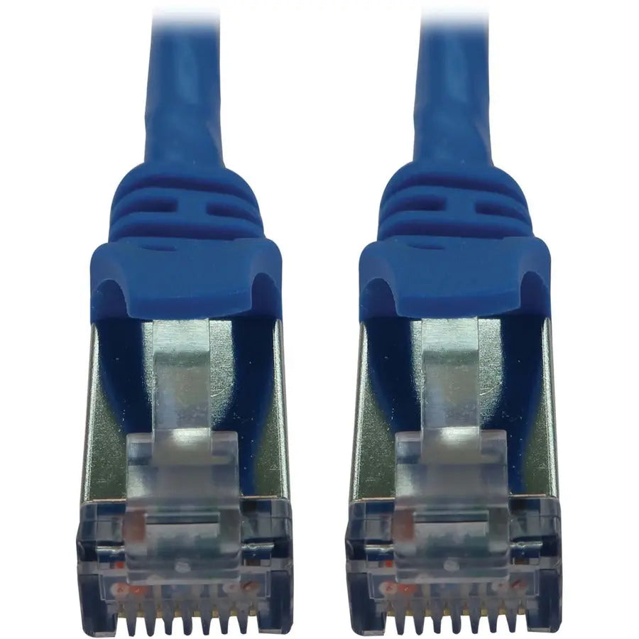 Eaton Tripp Lite Series N262-S10-BL 10 ft Cat6a STP Ethernet Cable with Snagless RJ45 Connectors and Blue Jacket