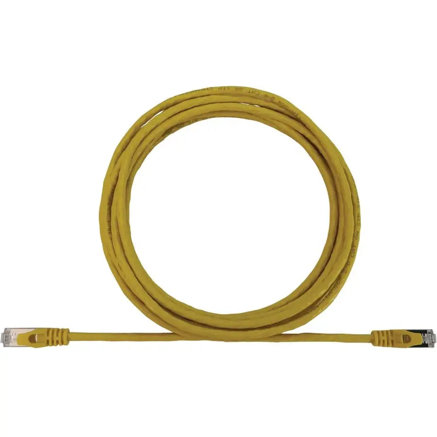 Eaton Tripp Lite Series N262-S10-YW 10 ft Cat6a STP Patch Network Cable with Yellow Jacket and Snagless RJ45 Connectors