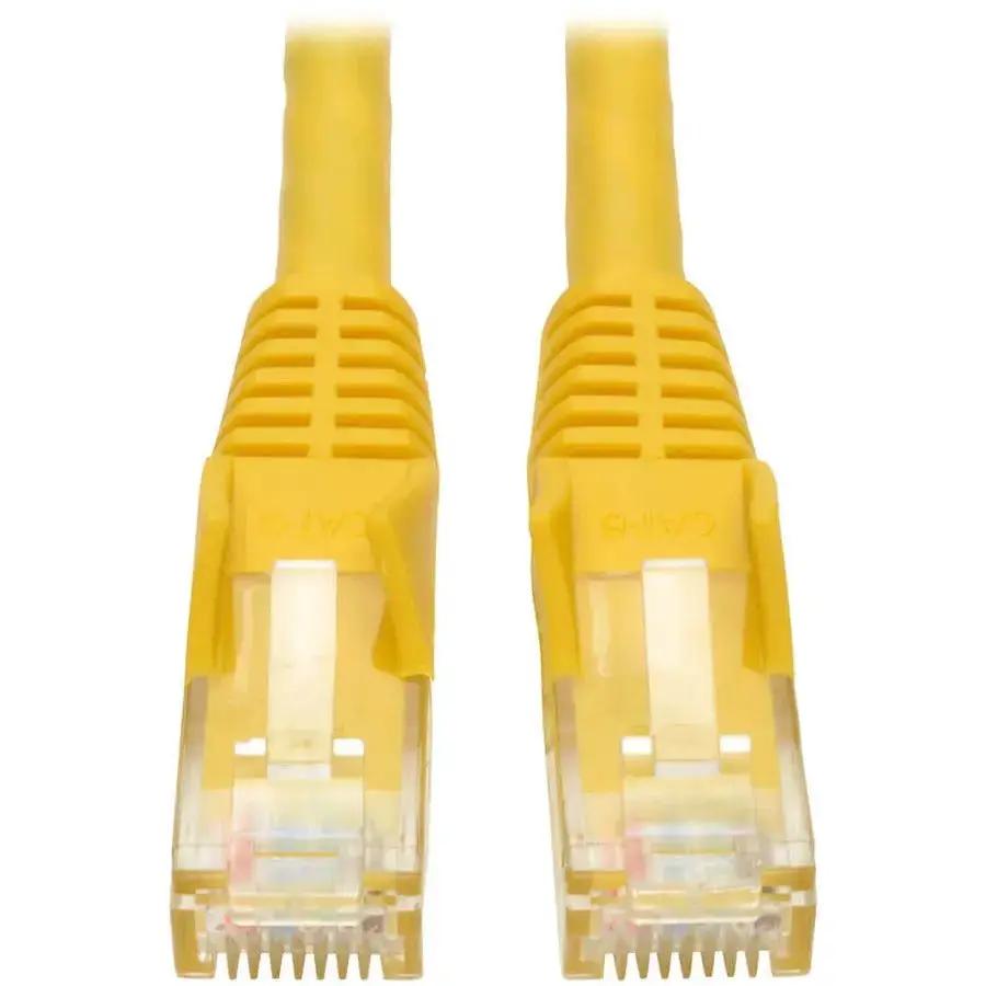 Eaton Corporation Tripp Lite Cat6 UTP Patch Network Cable, 3 ft, Yellow - RJ45 Male to Male by Eaton Corporation