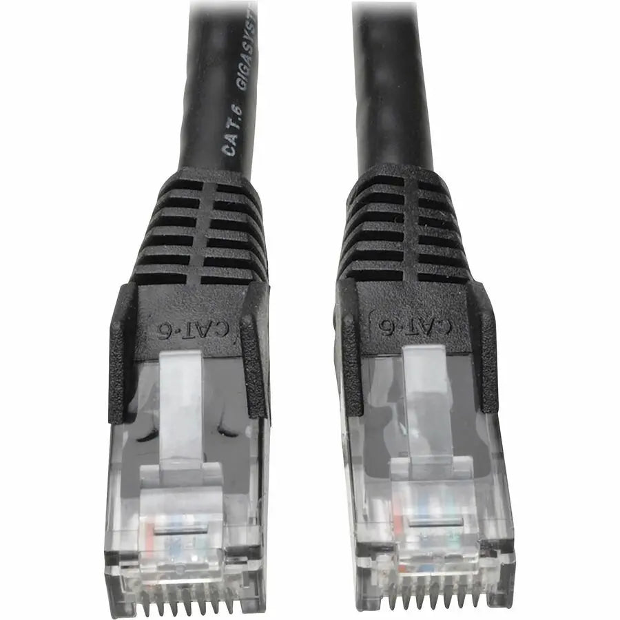 Eaton Corporation Tripp Lite N201-007-BK Cat6 Gigabit Snagless Ethernet Cable, 7 ft