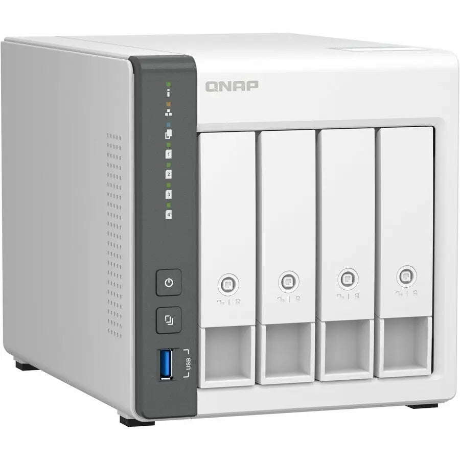 QNAP TS-433-4G Tower NAS with 4-Bay Storage and 2.5GbE Network Connectivity