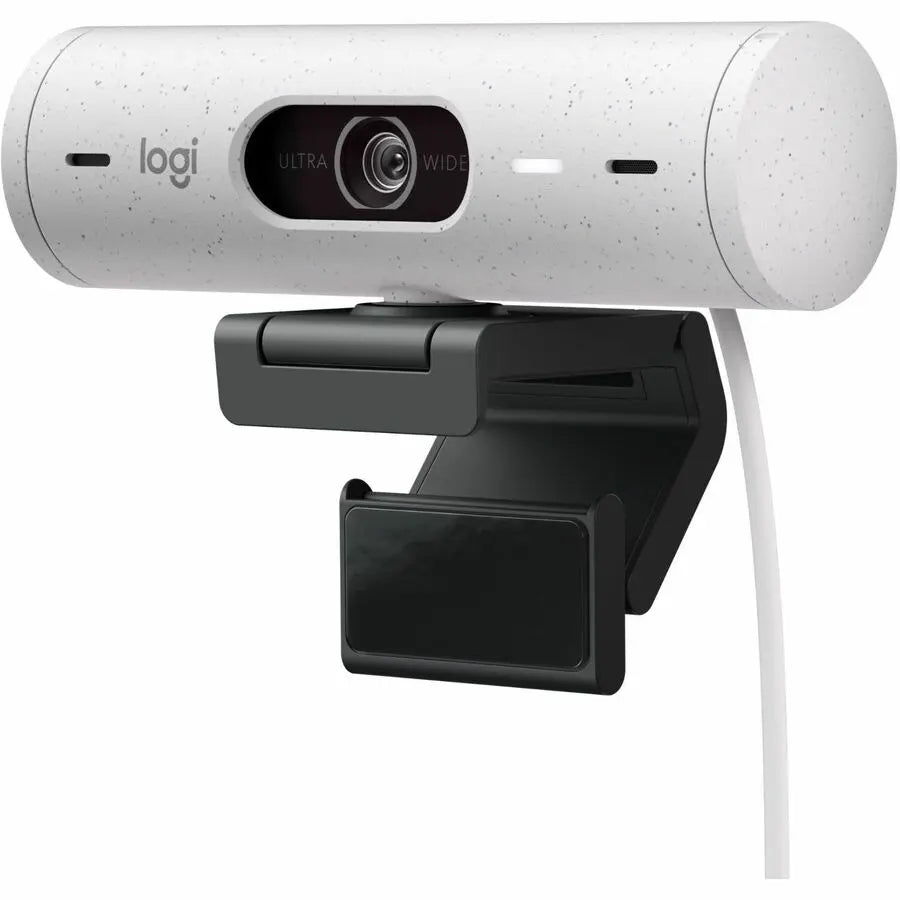 Logitech Brio 500 Full HD Webcam with Auto Light Correction, Auto-Framing, and Privacy Shutter