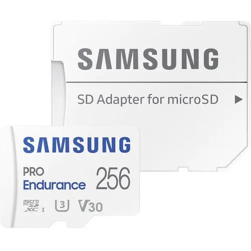 Samsung PRO Endurance 256GB microSDXC Card for Reliable Monitoring
