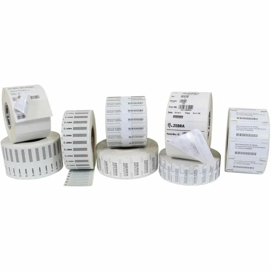 Zebra Z-Perform 1500T RFID Labels for Long-Lasting Non-Metallic Surface Identification