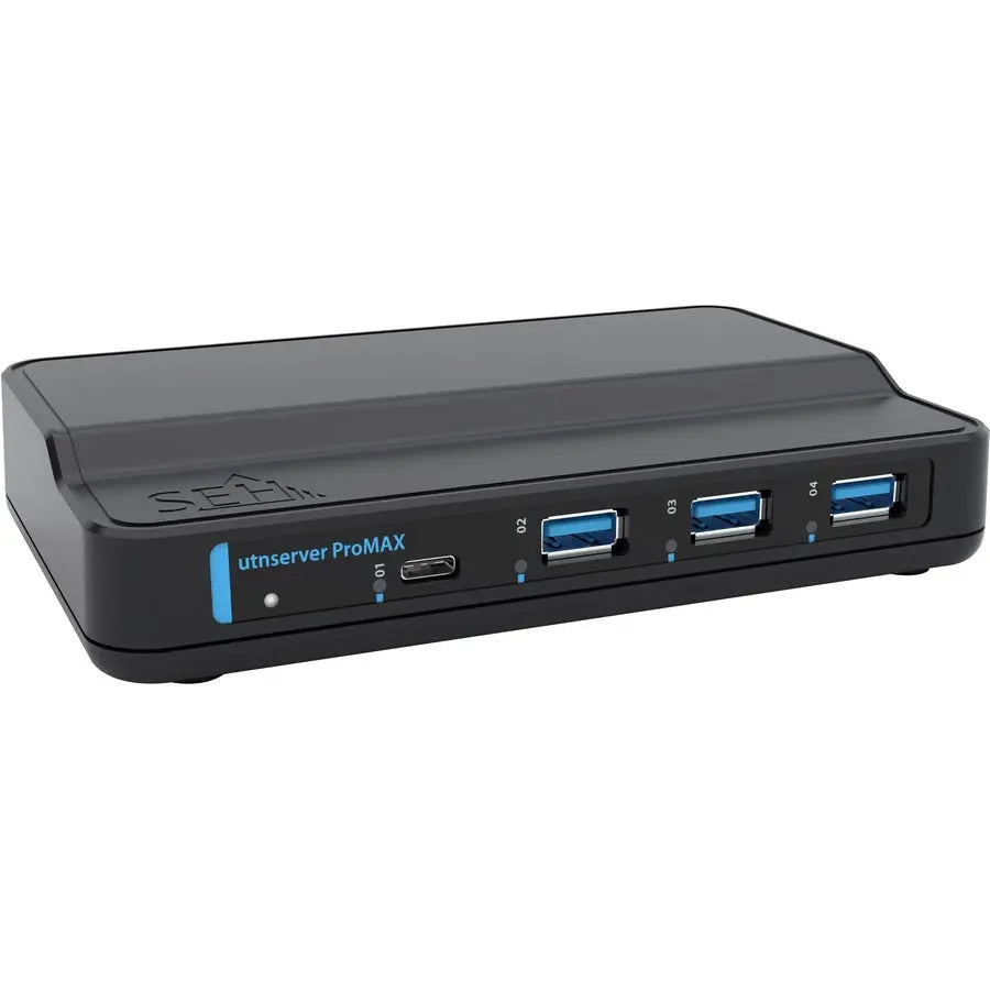 SEH Technology utnserver ProMAX Device Server with High-Speed USB 3.0 and NBase-T Network Connectivity