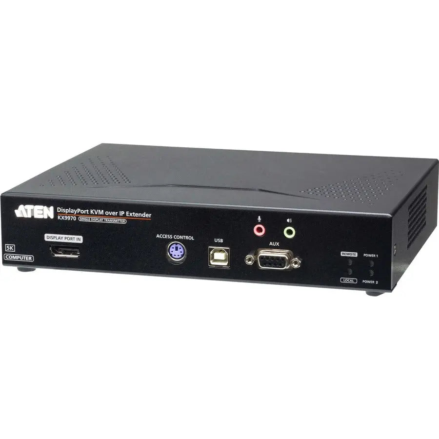 ATEN KX9970T 5K DisplayPort KVM over IP Transmitter for Secure Remote Access