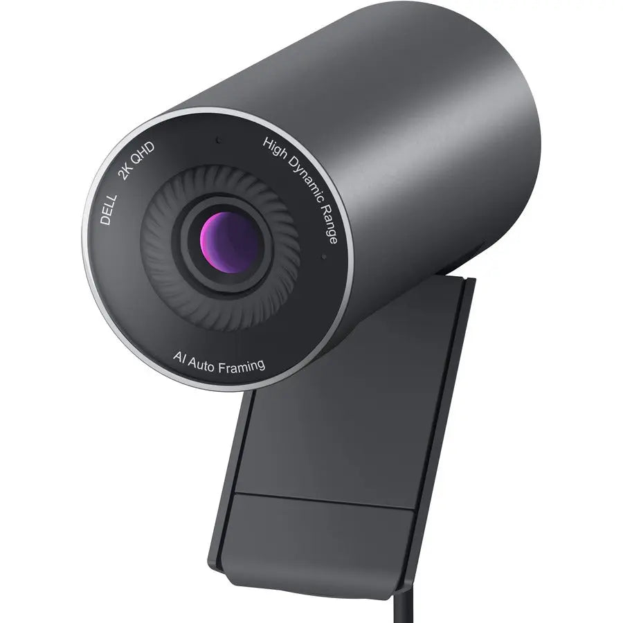 Dell Technologies Pro 2K Webcam WB5023 with HDR, FDAE, and Noise Reduction Microphone