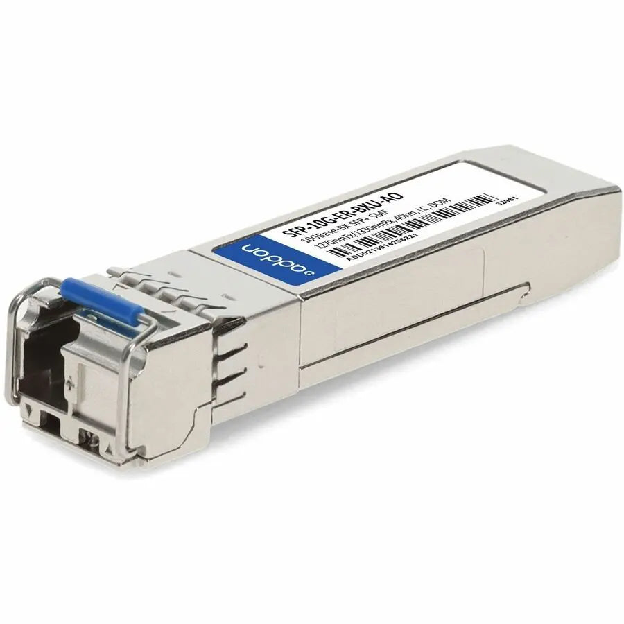 AddOn Cisco® SFP-10G-ER-BXU Compatible 10GBase-BX SFP+ Transceiver for Single-Mode Fiber (40km, LC, DOM)