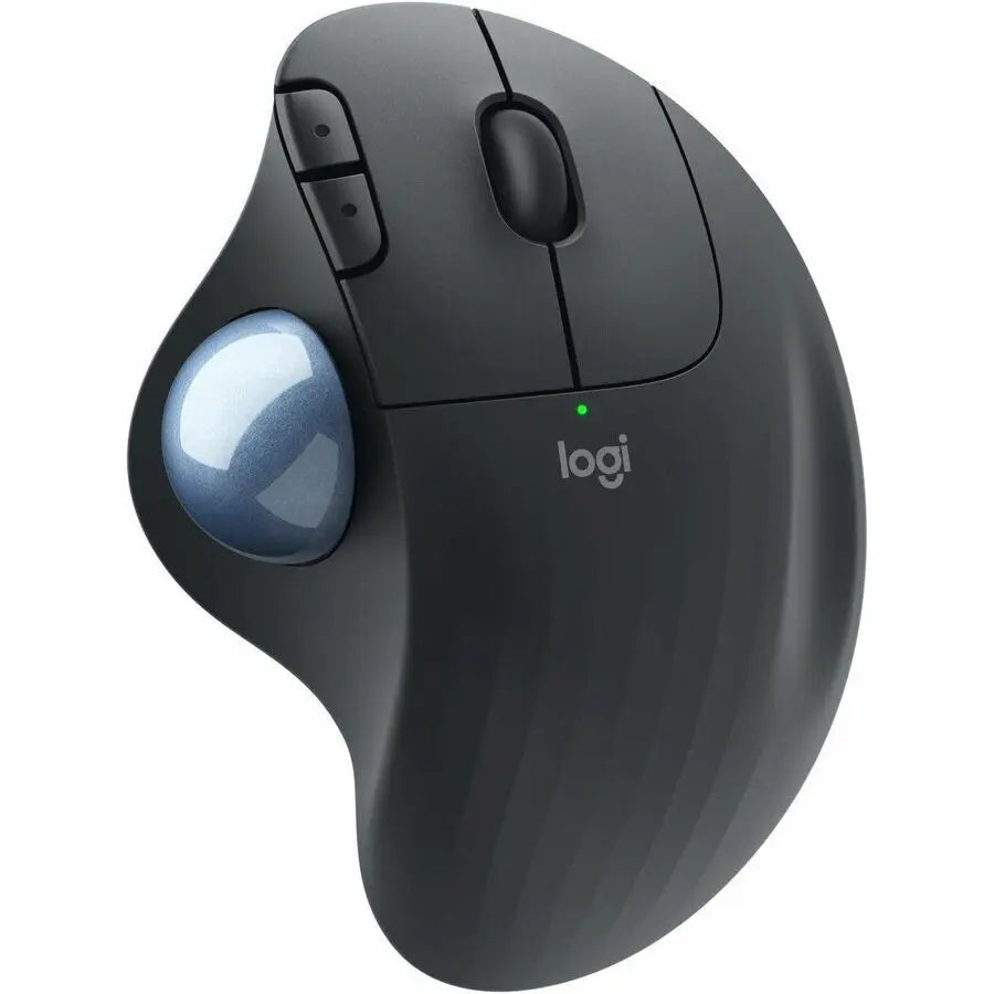 Logitech ERGO M575 Wireless Trackball Mouse - Ergonomic Design with Bluetooth & USB Receiver
