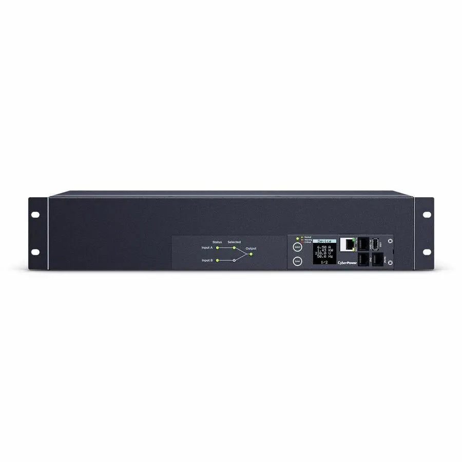 CyberPower PDU44007 Switched ATS Power Distribution Unit for Data Centers and Network Closets