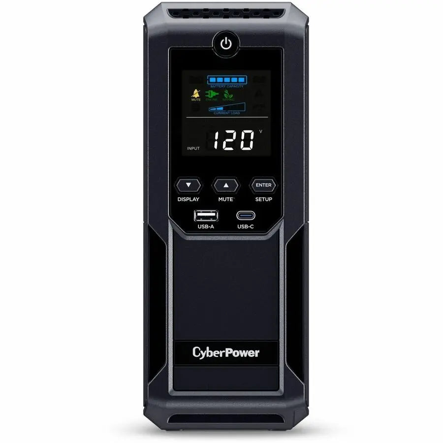 CyberPower CP1500AVRLCD3 1500 VA Line-Interactive UPS System with LCD Display