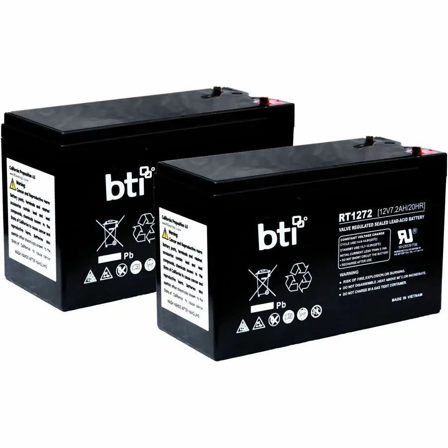 APC 12V 7.2Ah Battery Unit by Battery Technology Inc. - Pack of 2