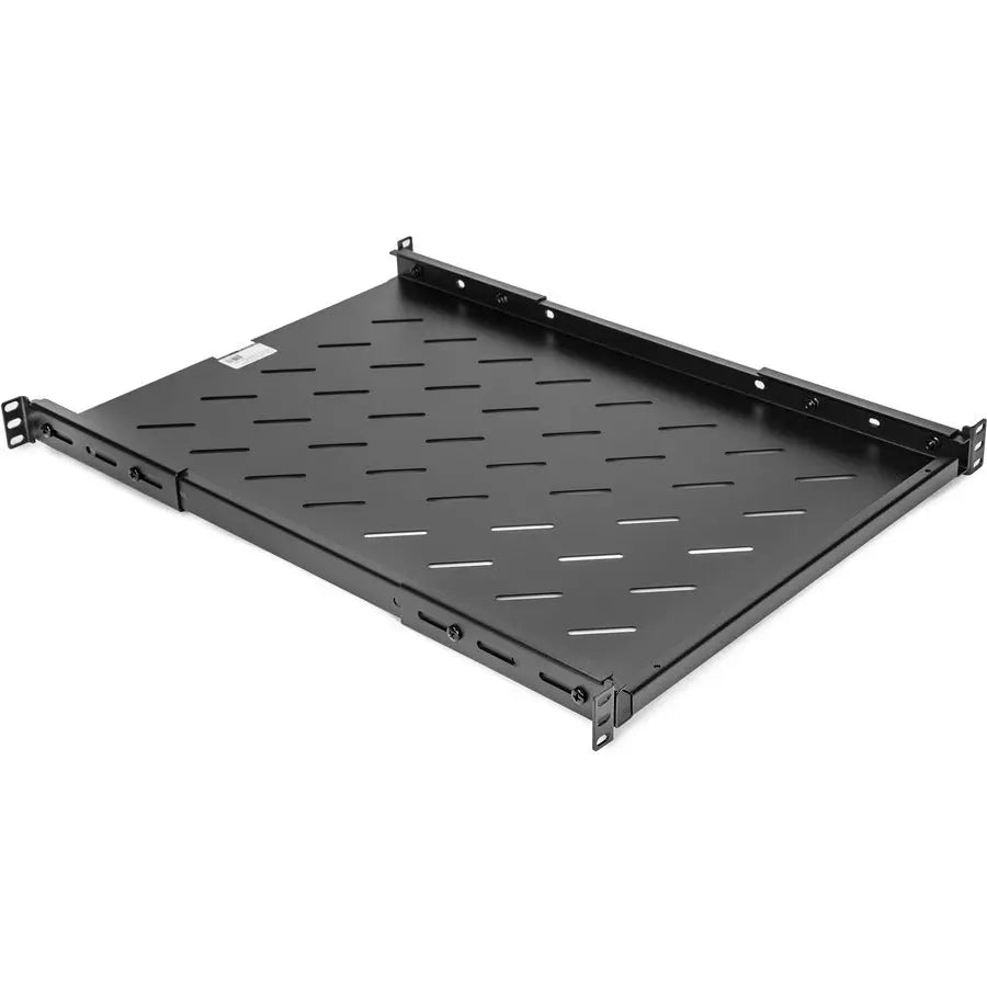 Rocstor 1U Vented Rack Shelf Y10E021-B1 for 19-Inch Server Racks