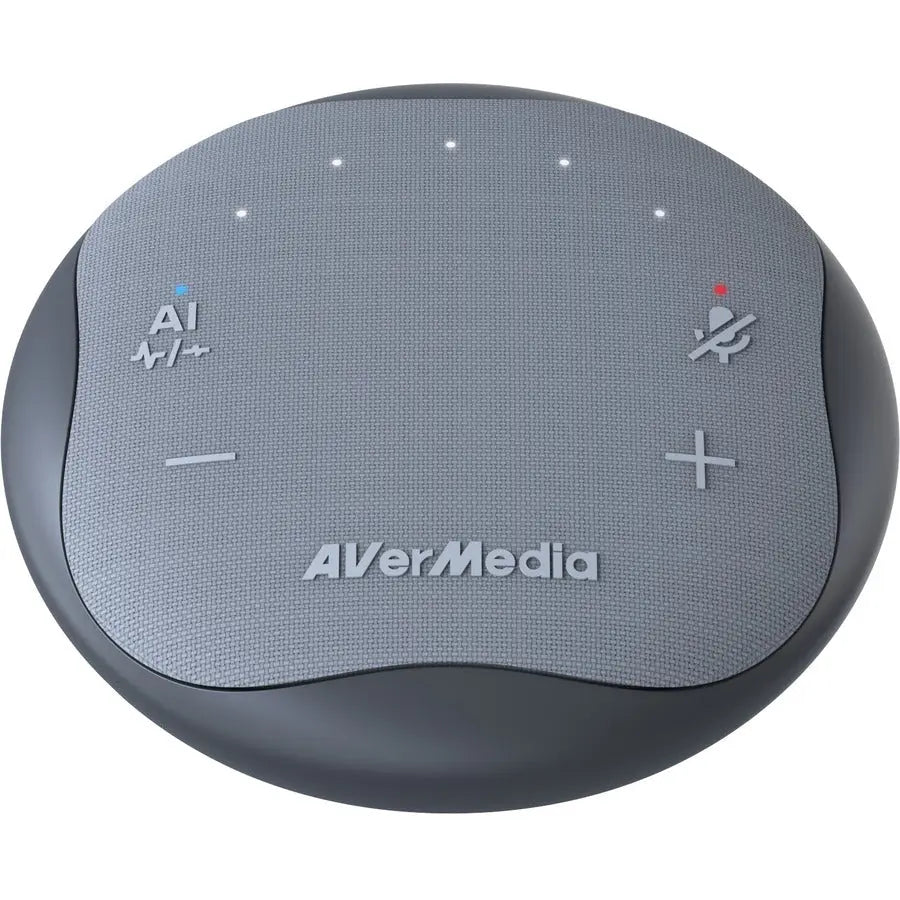 AVerMedia AS315 Pocket Speakerphone – Portable All-in-One Conference Hub with AI Noise Reduction and Flexible Connectivity