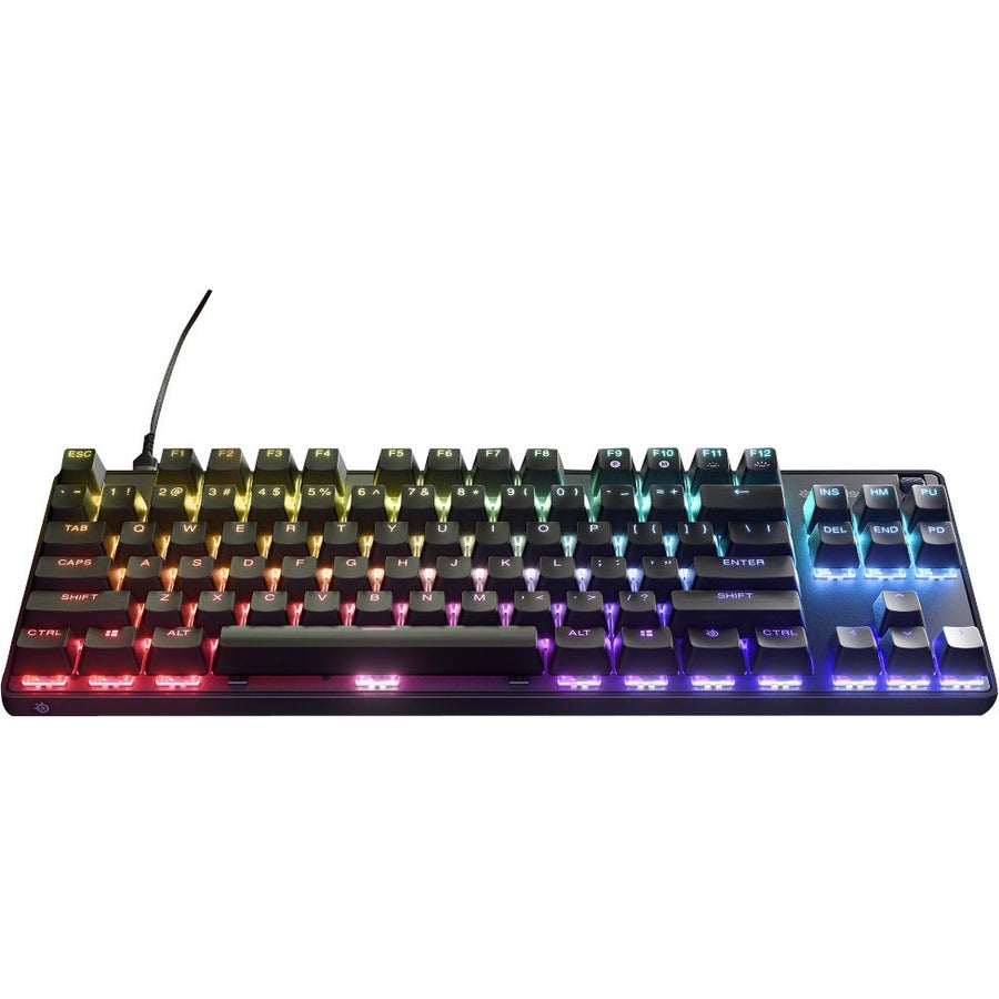 SteelSeries Apex 9 TKL Gaming Keyboard with Optical Switches and Customizable Features