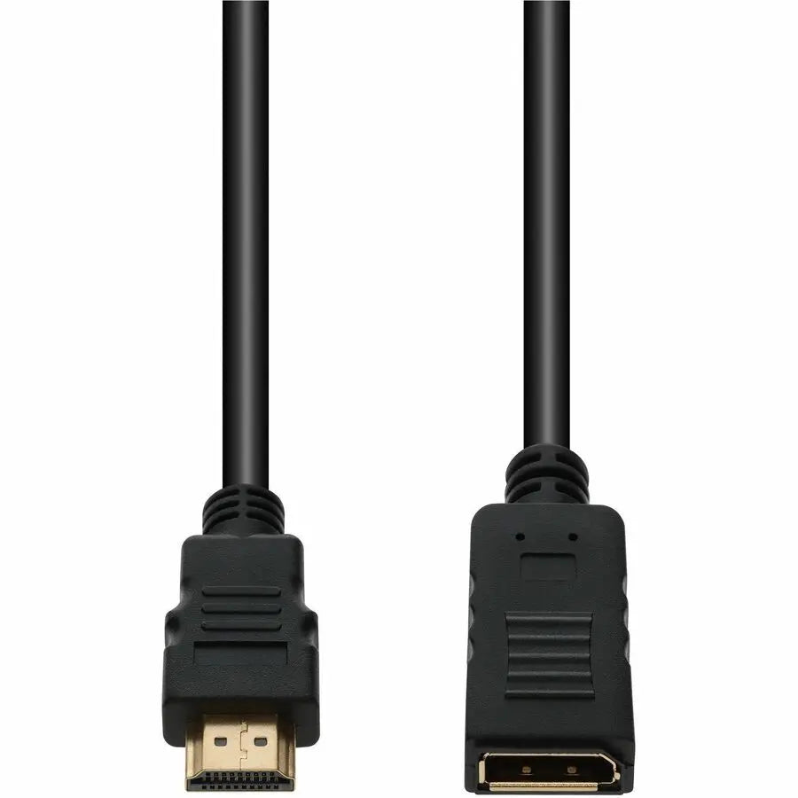 AddOn 8-inch DisplayPort Female to HDMI Male Adapter Cable, 4K 30Hz