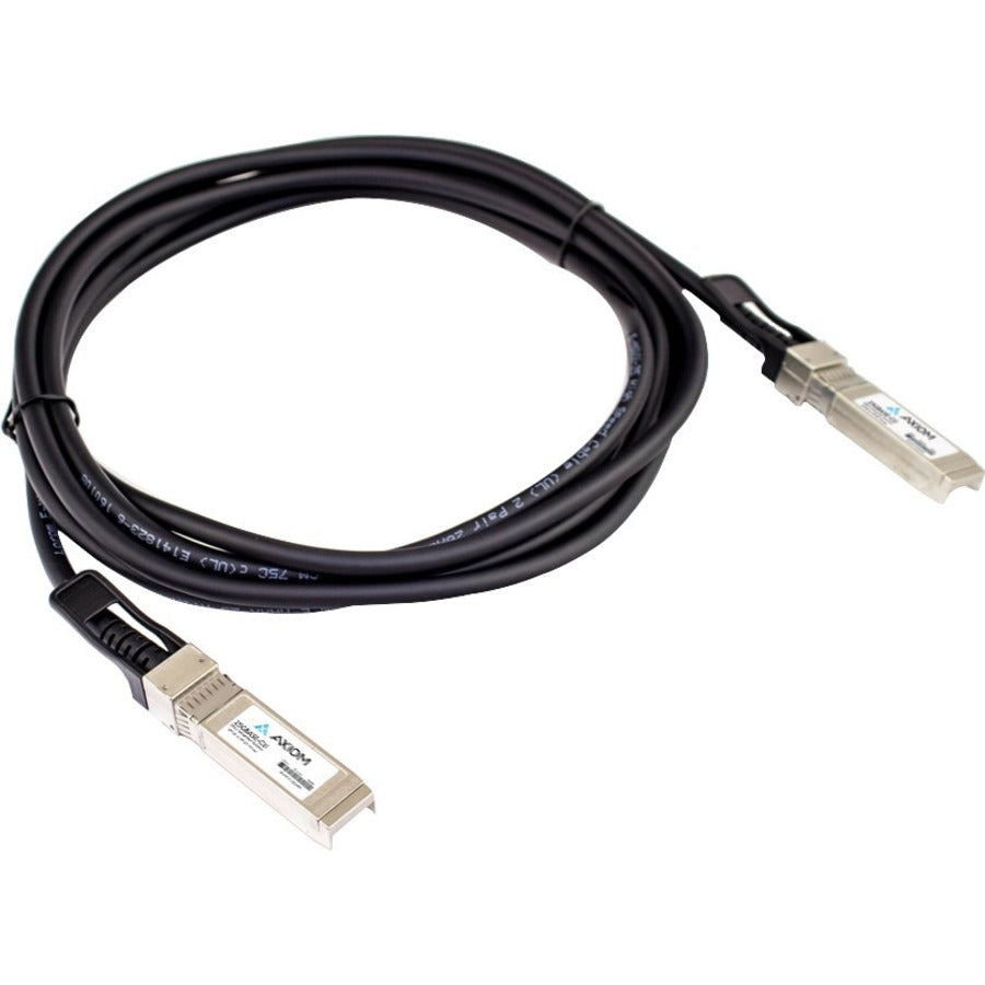 Axiom Twinaxial Network Cable UACC-DAC-SFP28-1M-AX - 10 Meter High-Speed Passive SFP28 DAC Cable
