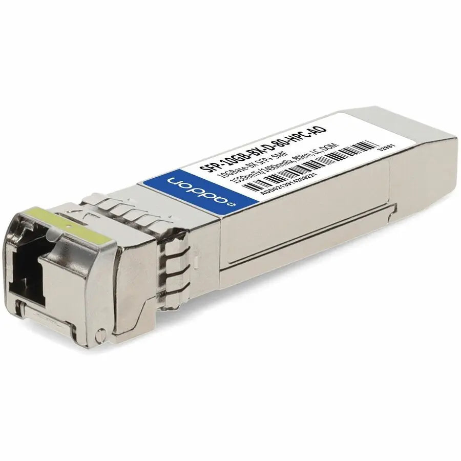 AddOn HP SFP+ Module SFP10GBBX-D80-HPC-AO 10GBase-BX Single-Mode Fiber Transceiver