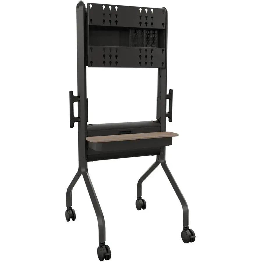 Chief Voyager Height Adjustable AV Cart LSCUB for 50-75 inch LCD Displays in Black by Legrand Group