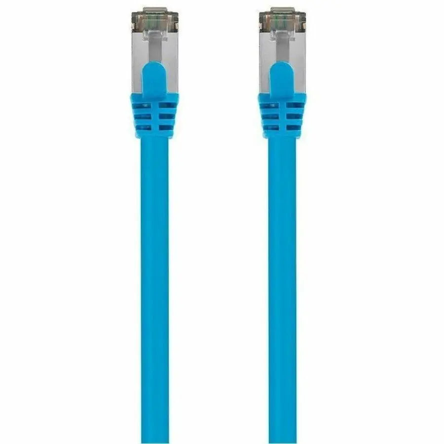 Monoprice Entegrade Cat8 Ethernet Patch Cable - 7ft, 26AWG, S/FTP, 2GHz, 40Gbps, Blue