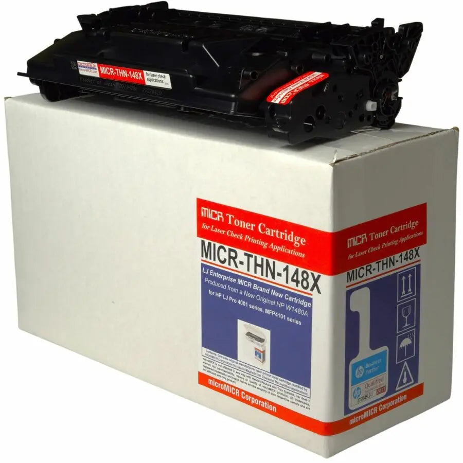 microMICR MICR High Yield Laser Toner Cartridge 148X, 148A (W1480A) – Black for HP LaserJet Pro 4001 and 4101 Series