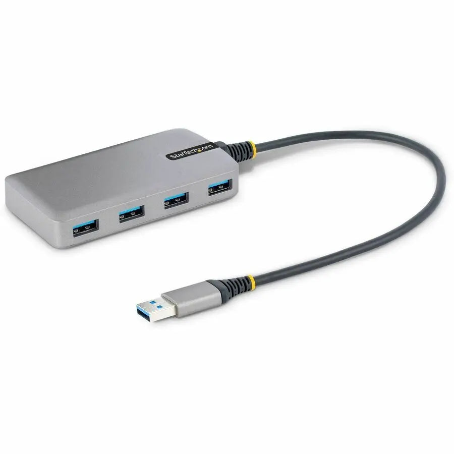StarTech.com 4-Port USB 3.2 Gen 1 Hub with Auxiliary Power - Space Gray