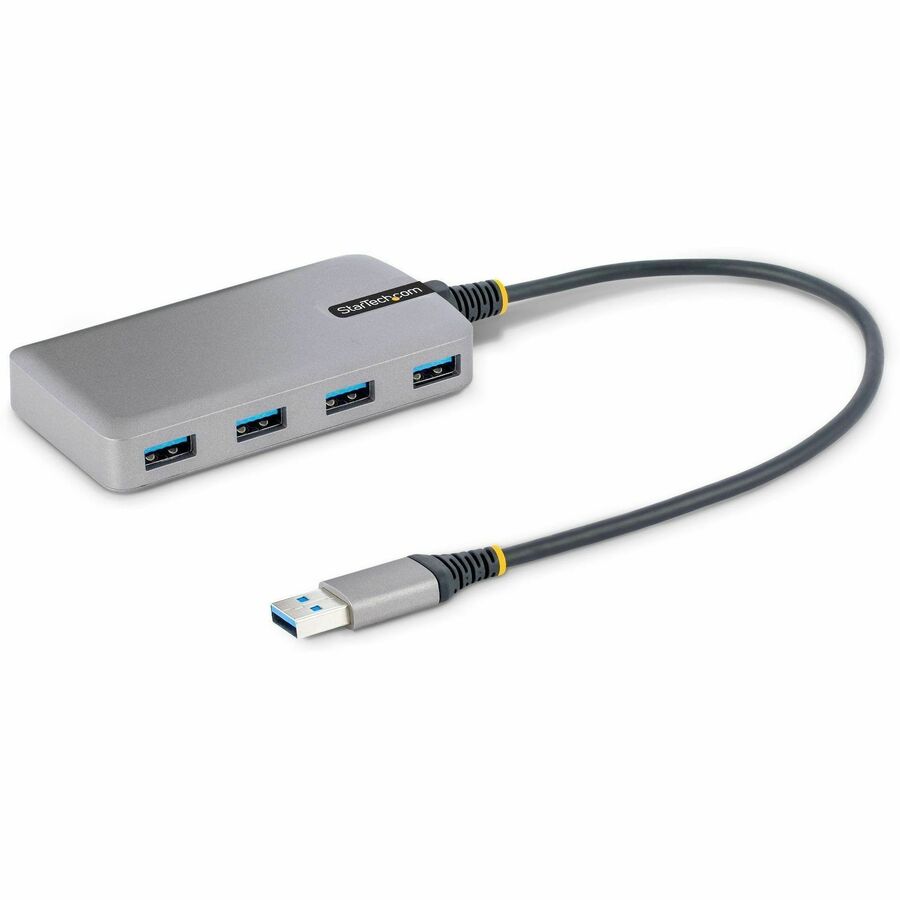 StarTech.com 4-Port USB 3.2 Gen 1 Hub with Optional Power - Portable USB-A to 4 Ports