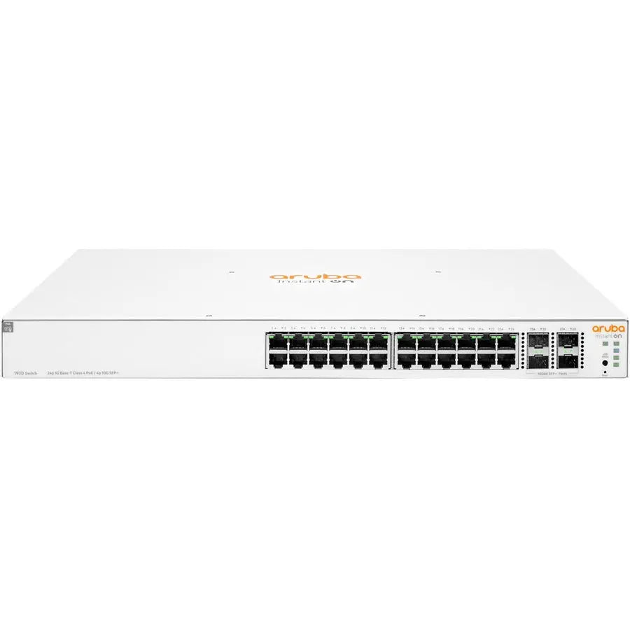HPE Instant On 1930 24G Class 4 PoE Network Switch - Managed Gigabit Ethernet with SFP+ Ports