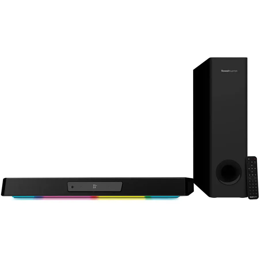 Creative Sound Blaster Katana V2X 2.1 Bluetooth Sound Bar Speaker – Compact 90W RMS Home Theater System in Black