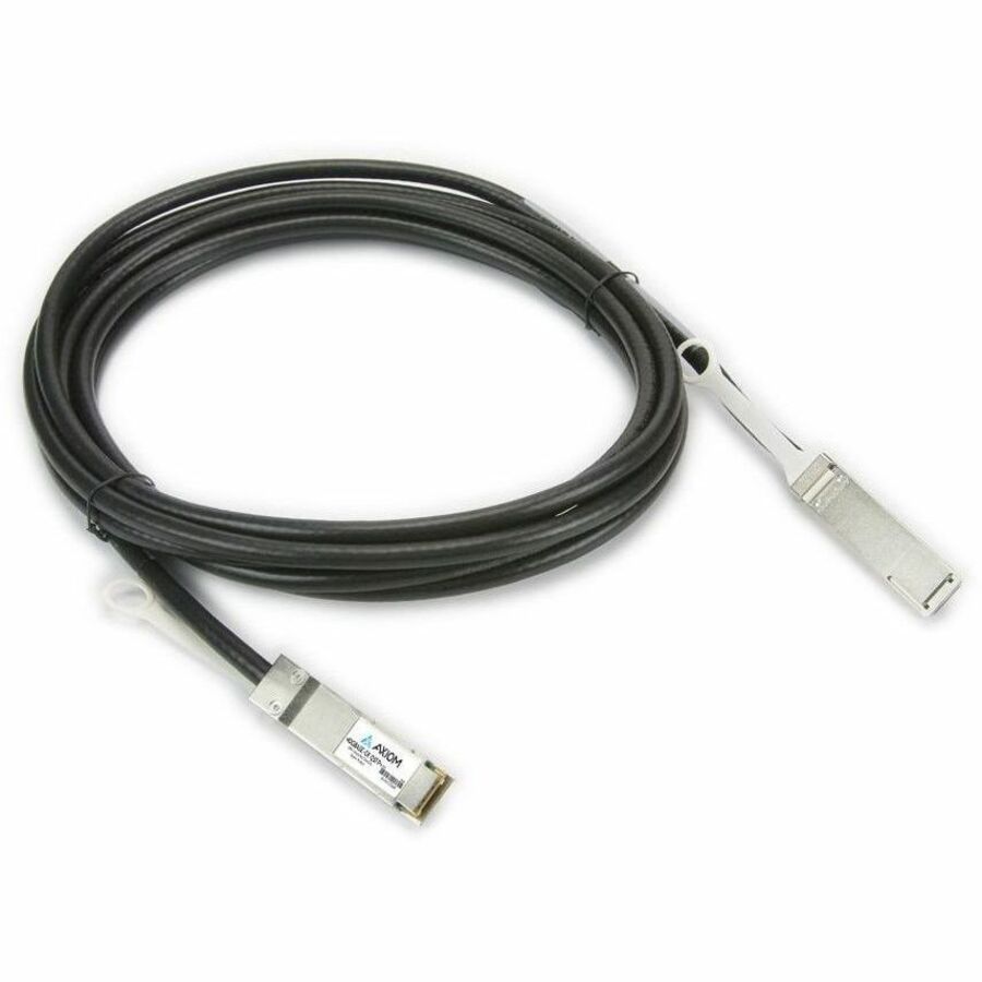 Axiom 40GBASE-CR4 QSFP+ Passive DAC Cable 2m – Compatible with Avaya and All OEM Routers