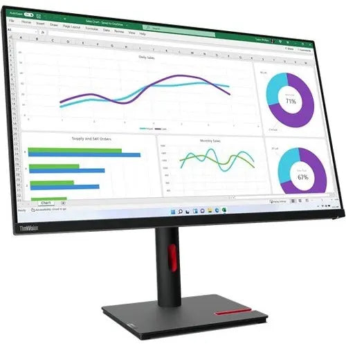 Lenovo ThinkVision T32h-30 32" Class WQHD LED Monitor - 16:9