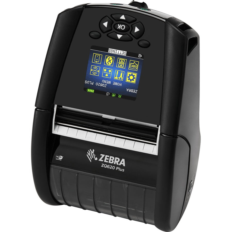 Zebra ZQ620 Plus Mobile Direct Thermal Printer, ZQ62-AUFA004-00